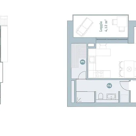 Nr 301 - Apartmenthaus 